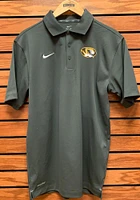 Nike Missouri Tigers Mens Grey Varsity Logo Short Sleeve Polo