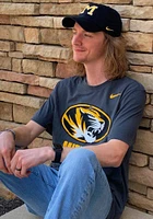 Nike Missouri Tigers Charcoal Dri-FIT Name Drop Short Sleeve T Shirt