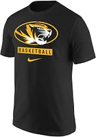 Nike Missouri Tigers Black Core Basketball Short Sleeve T Shirt
