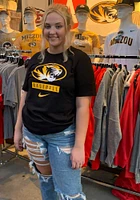 Nike Missouri Tigers Black Core Baseball Short Sleeve T Shirt