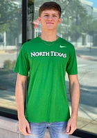 Nike North Texas Mean Green Legend Wordmark Short Sleeve T Shirt