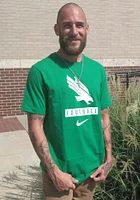 Nike North Texas Mean Green Core Football Short Sleeve T Shirt