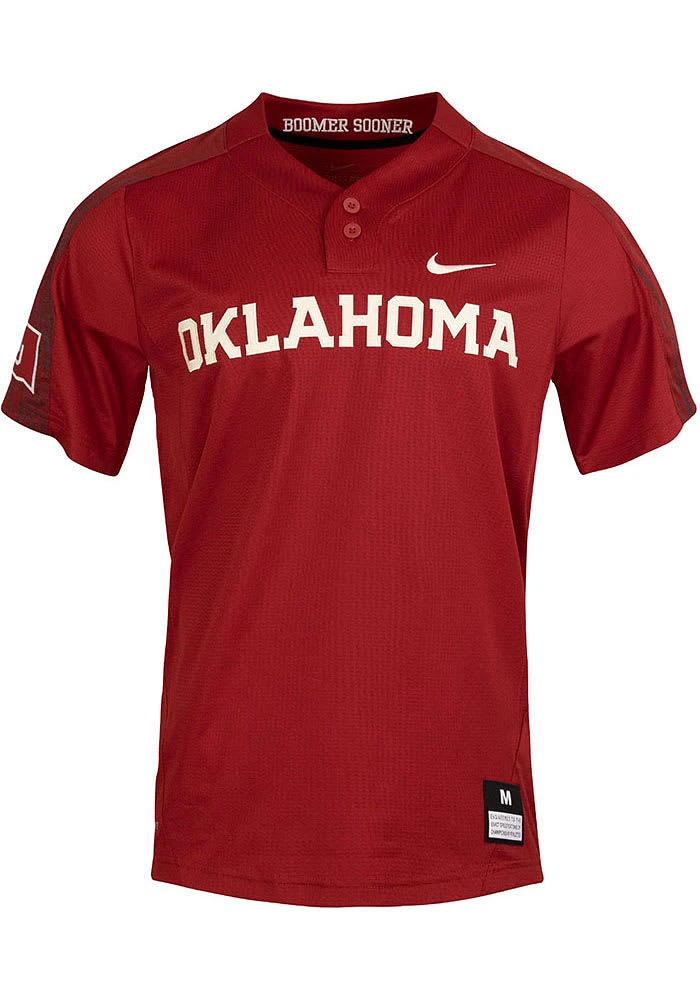 Nike Oklahoma Sooners Womens Crimson Unisex Replica Softball Jersey