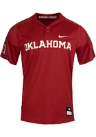 Nike Oklahoma Sooners Womens Crimson Unisex Replica Softball Jersey