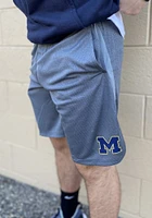 Nike Michigan Wolverines Mens Grey Hype Shorts