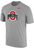 Nike Ohio State Buckeyes Big Logo Dri-FIT Short Sleeve T Shirt