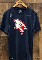 Nike Saginaw Valley State Cardinals Navy Blue Core Short Sleeve T Shirt
