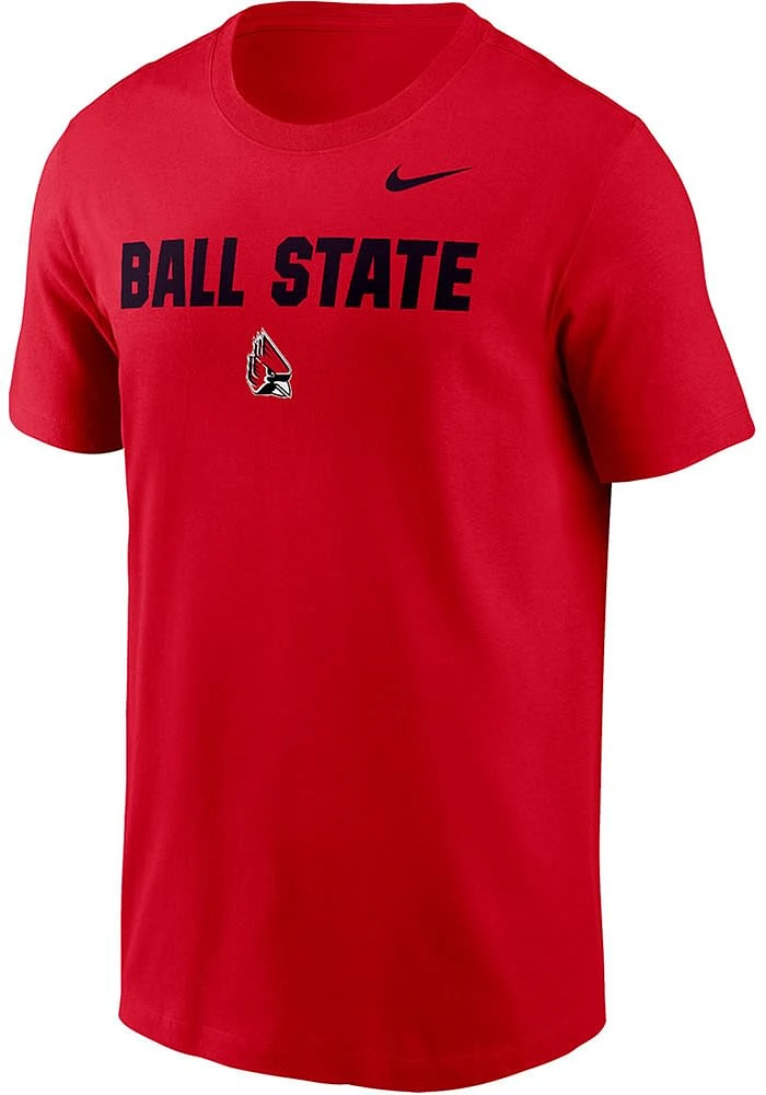 Nike Ball State Cardinals Core Short Sleeve T Shirt