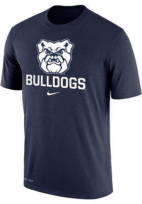 Nike Butler Bulldogs Navy Blue Core Short Sleeve T Shirt