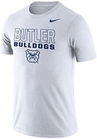 Nike Butler Bulldogs White Legend Short Sleeve T Shirt