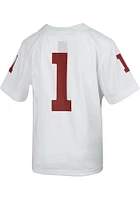 Nike Oklahoma Sooners Youth White Replica No 1 Alt Football Jersey