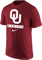 Nike Oklahoma Sooners Crimson Core Rowing Short Sleeve T Shirt
