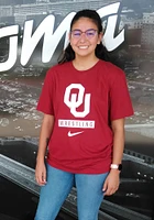 Nike Oklahoma Sooners Crimson Core Wrestling Short Sleeve T Shirt