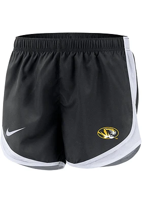 Nike Missouri Tigers Womens Black Tempo Shorts