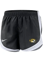 Nike Missouri Tigers Womens Black Tempo Shorts
