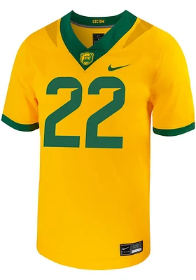 Nike Baylor Bears Gold Replica Game Football Jersey