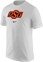 Nike Oklahoma State Cowboys White Primary Logo Short Sleeve T Shirt