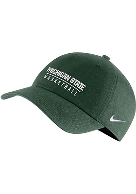 Nike Michigan State Spartans Basketball Campus Adjustable Hat - Green