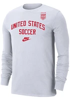 Nike USWNT White Arch Long Sleeve T Shirt