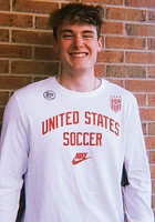 Nike USWNT White Arch Long Sleeve T Shirt