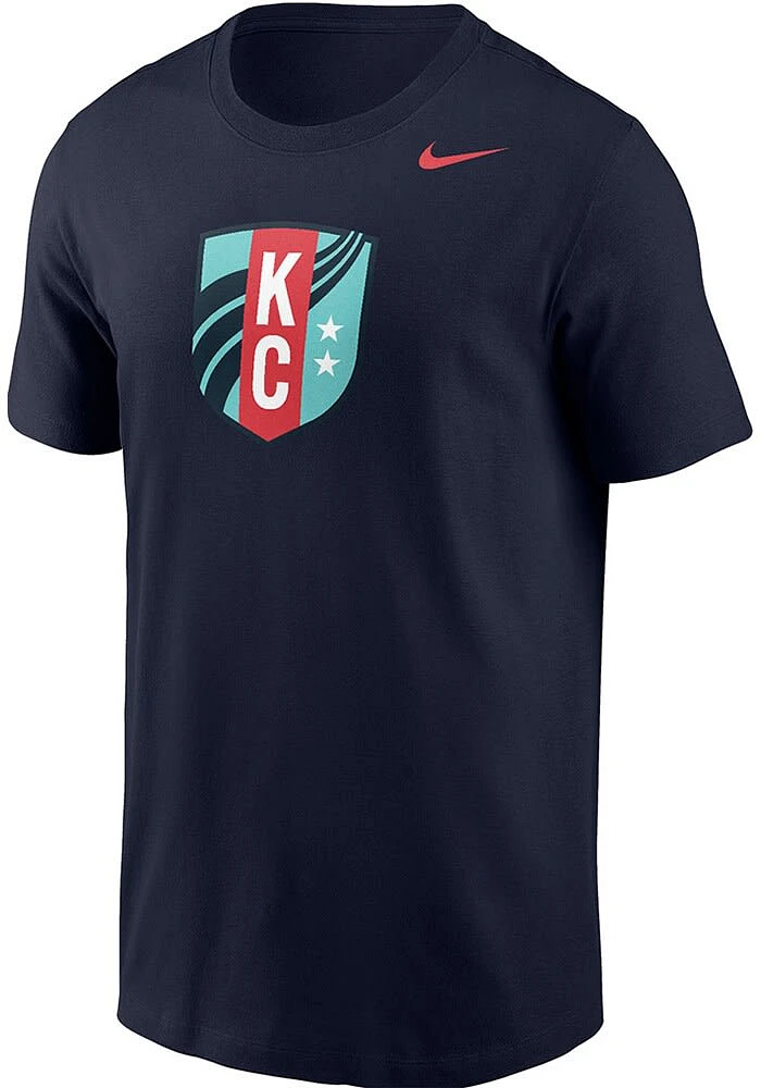 Nike KC Current Navy Blue Core Cotton Short Sleeve T Shirt