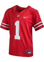 Nike Ohio State Buckeyes Youth Cardinal Sideline Replica Football Jersey