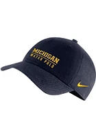 Nike Michigan Wolverines Water Polo Campus Adjustable Hat - Blue