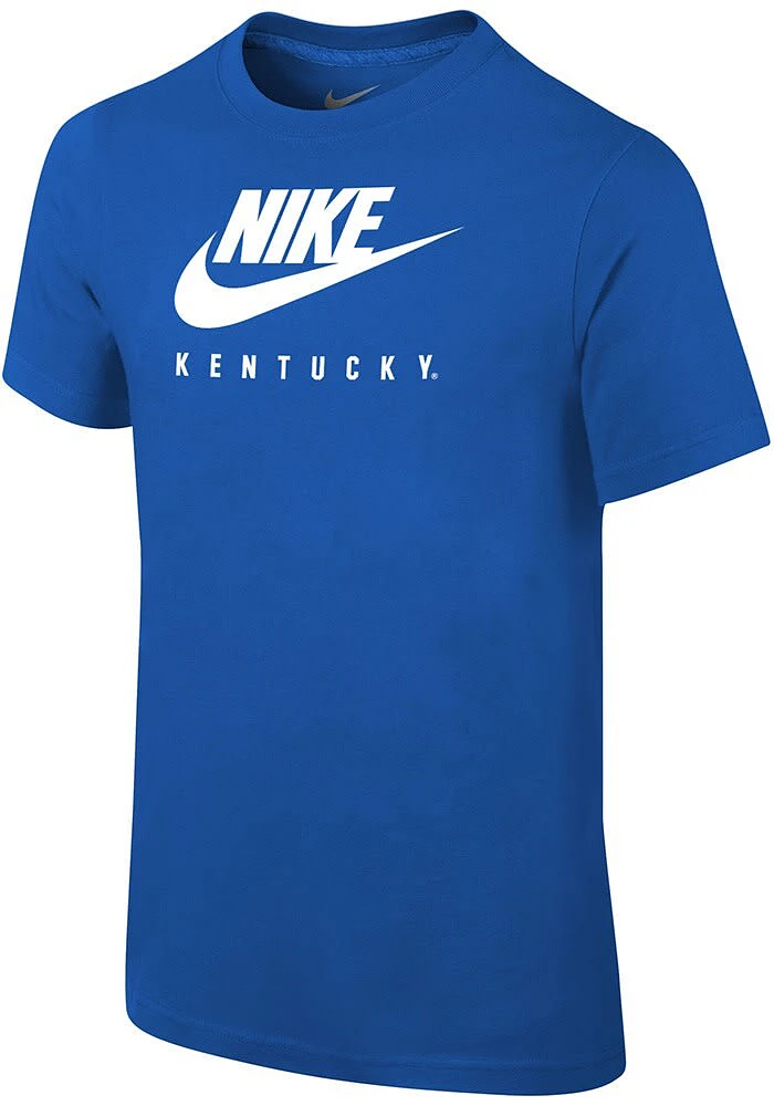 Nike Kentucky Wildcats Youth Blue Core Cotton Short Sleeve T-Shirt