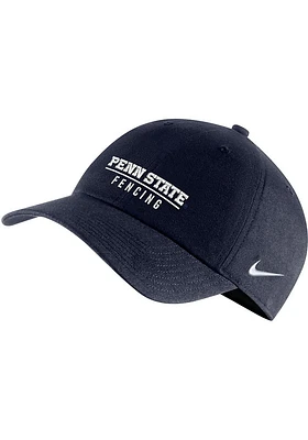 Nike Penn State Nittany Lions Fencing Campus Adjustable Hat - Navy Blue