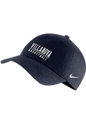 Nike Villanova Wildcats Basketball Campus Adjustable Hat - Navy Blue