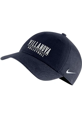 Nike Villanova Wildcats Volleyball Campus Adjustable Hat - Navy Blue