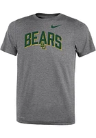 Nike Baylor Bears Boys Grey SL Legend Team Issue Short Sleeve T-Shirt