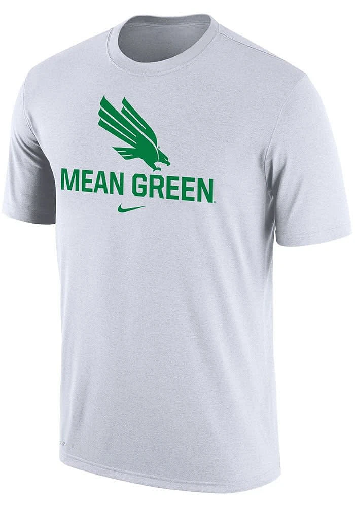 Nike North Texas Mean Green Dri-FIT Cotton Short Sleeve T Shirt