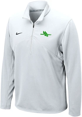 Nike North Texas Mean Green Mens Dri-FIT Training Long Sleeve Qtr Zip Pullover