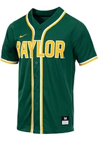Nike Baylor Bears Mens Green Replica Baseball Jersey