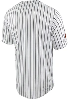 Nike Oklahoma State Cowboys Mens White Pinstripe Replica Baseball Jersey
