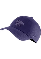Nike K-State Wildcats H86 Logo Campus Adjustable Hat - Purple