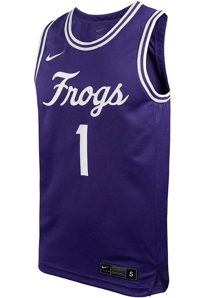 Nike TCU Horned Frogs Purple Retro Replica Jersey