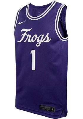 Nike TCU Horned Frogs Purple Retro Replica Jersey
