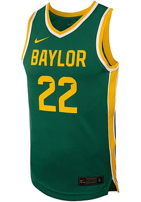 Nike Baylor Bears Green Replica Jersey