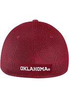 Nike Oklahoma Sooners Mens Crimson L91 Aero Mesh Swoosh Flex Hat