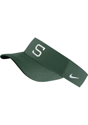 Nike Michigan State Spartans Mens Green Dri-Fit Adjustable Visor