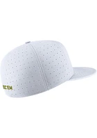 Nike Baylor Bears Mens White Aero True On-Field Baseball Fitted Hat
