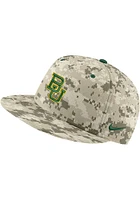 Nike Baylor Bears Mens Tan Aero True On-Field Baseball Fitted Hat
