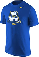 Nike Pitt Panthers Blue Roc The Royal Football Short Sleeve T Shirt