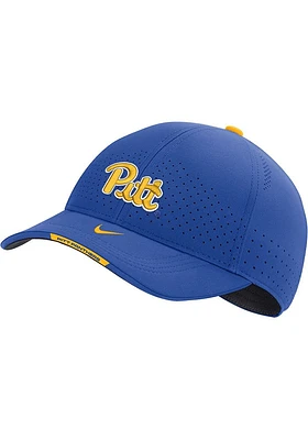 Nike Pitt Panthers 2022 Sideline L91 Adjustable Hat - Blue
