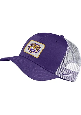 Nike LSU Tigers C99 Trucker Adjustable Hat - Purple