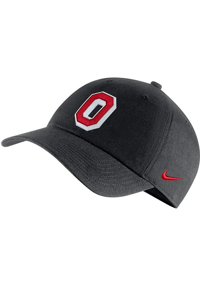 Nike Ohio State Buckeyes H86 Logo Classic Adjustable Hat - Black