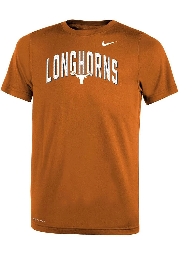 Nike Texas Longhorns Youth Burnt Orange SL Legend Team Issue Short Sleeve T-Shirt