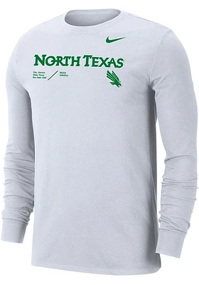 Nike North Texas Mean Green DriFIT Team Issue Long Sleeve T Shirt